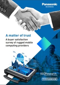 A matter of trust - a buyer satisfaction survey of rugged mobile computing providers -kansikuva