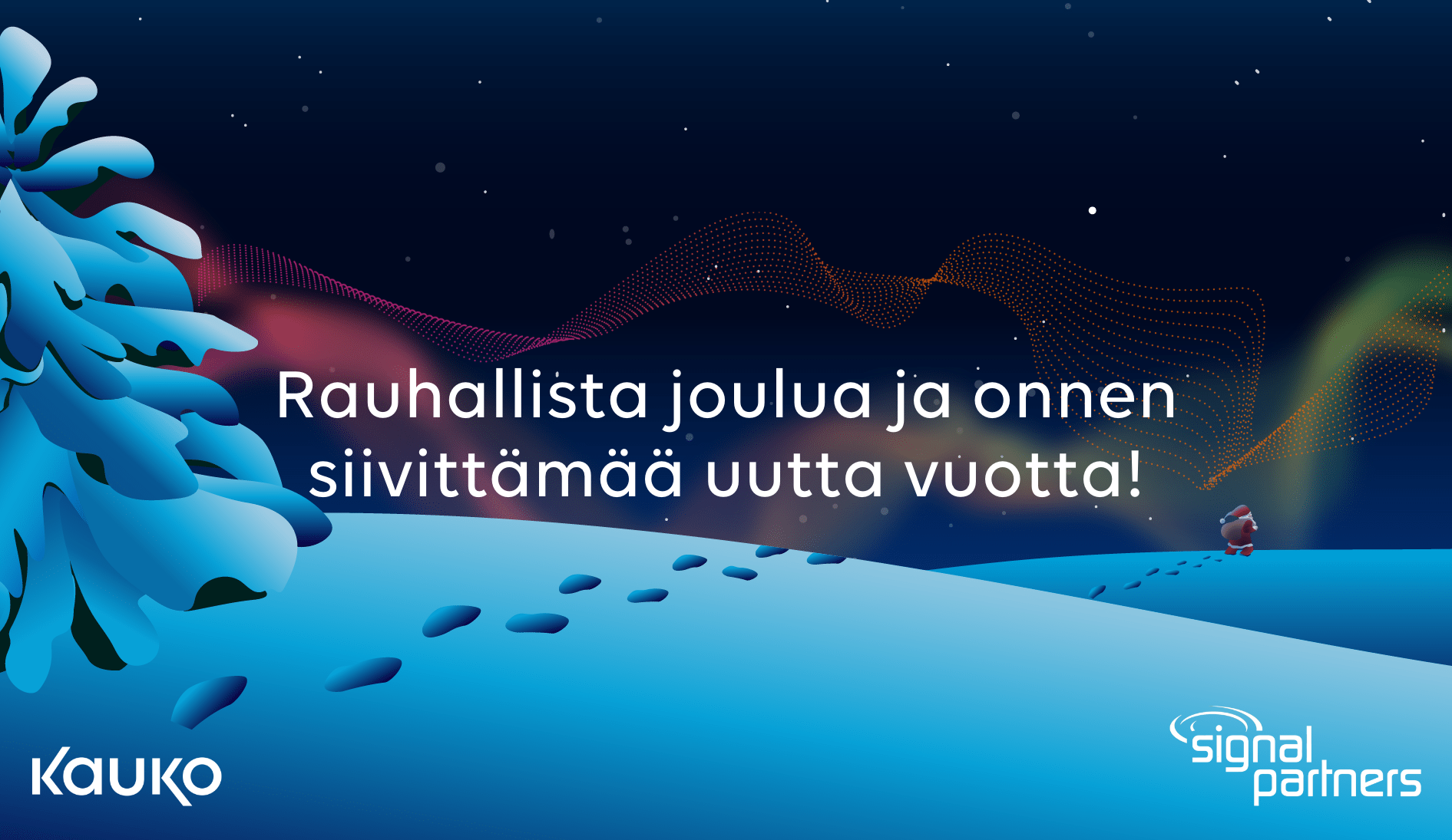 hyvää joulua Kaukolta ja Signal Partnersilta