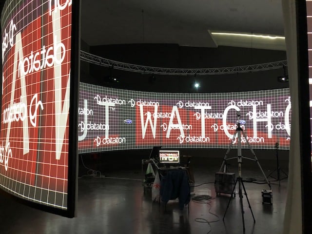 Kiasma_asennus_kuvan_säätö_Videotykki