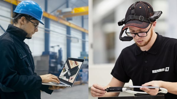 RealWearin puettava älylaite opastuskäytössä