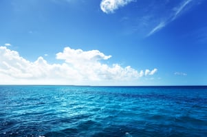 caribbean sea and perfect sky Image: Shutterstock