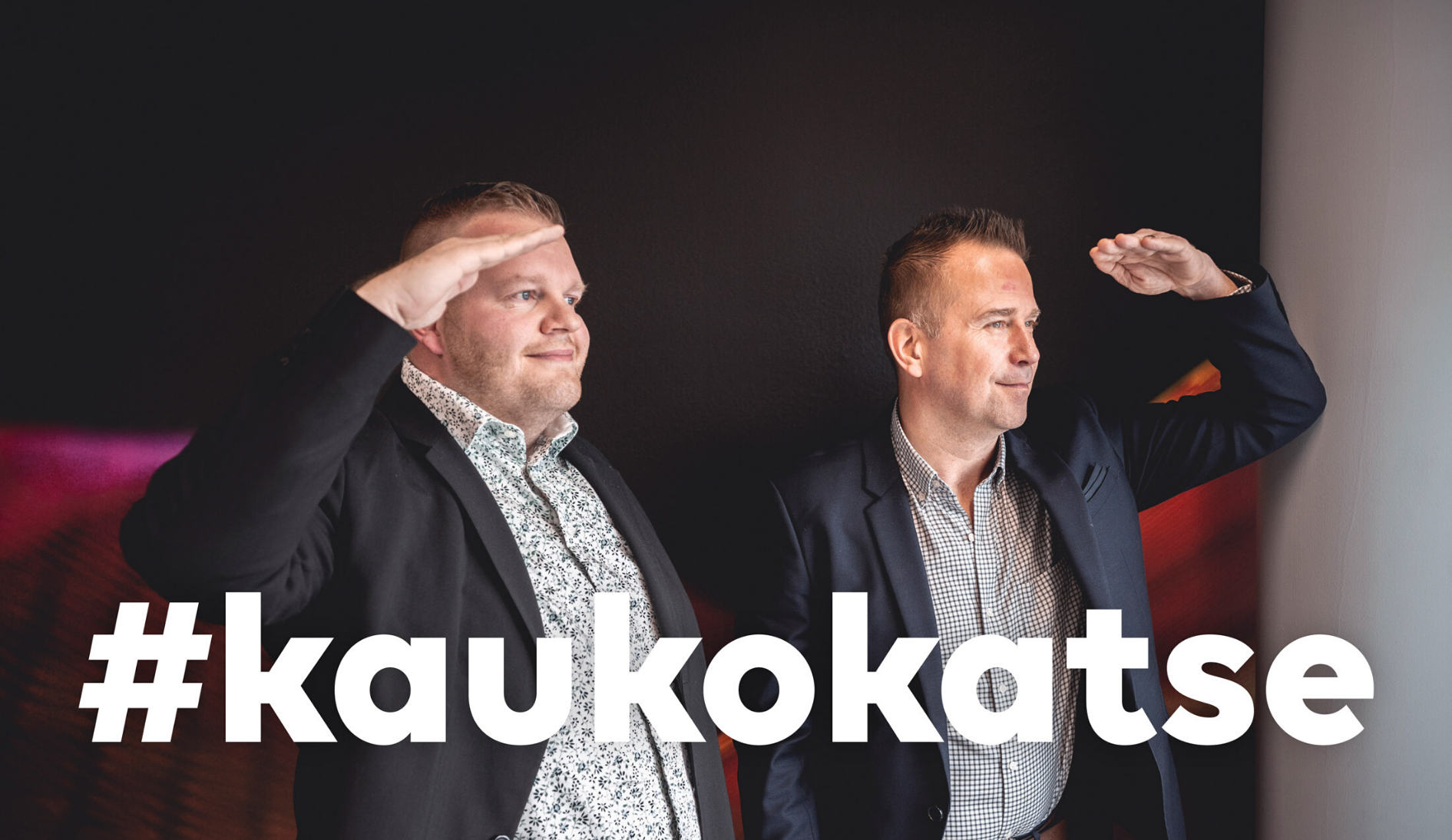 Kaukokatse video Petteri Tahvanainen (Valio) ja Juha Rytkönen (Kauko)