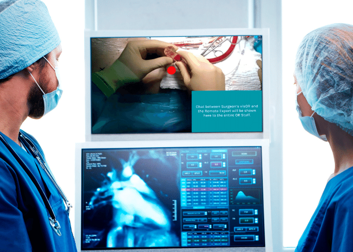 Rods&Cones älylasit ja videonjakoteknologia helpottavat etänä konsultointia leikkaussaleihin Kuva Rods&Cones